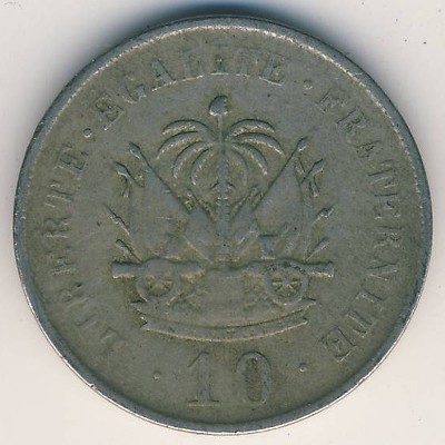 Гаити, 10 сентим (1906 г.)