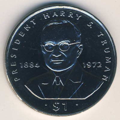 Либерия, 1 доллар (1995 г.)