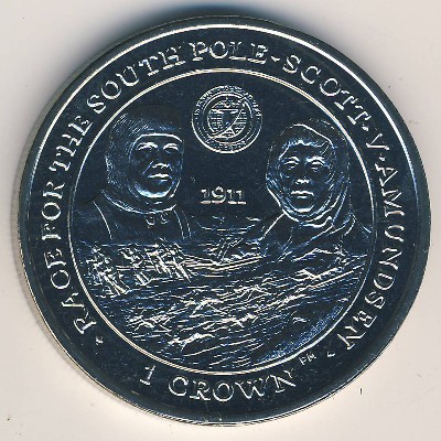 Фолклендские острова, 1 крона (2007 г.)
