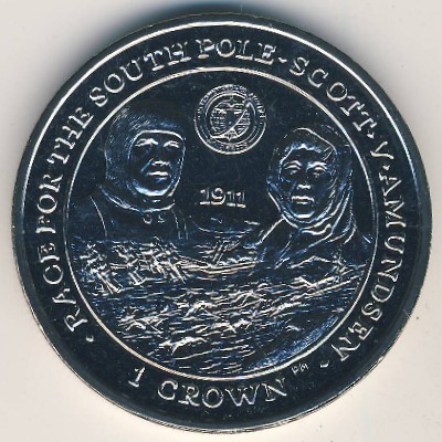 Фолклендские острова, 1 крона (2007 г.)