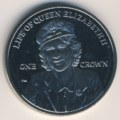 Фолклендские острова, 1 крона (2012 г.)