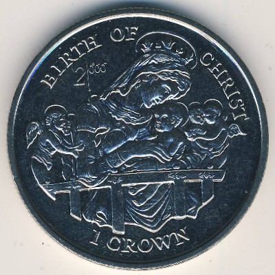 Остров Мэн, 1 крона (1997 г.)