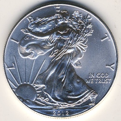 США, 1 доллар (2012 г.)
