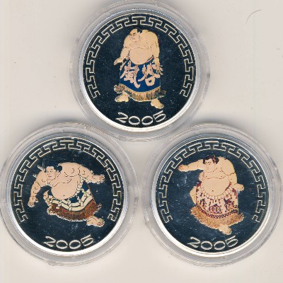 Монголия, Набор монет (2005 г.)