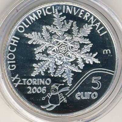 Сан-Марино, 5 евро (2005 г.)