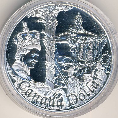 Канада, 1 доллар (2002 г.)