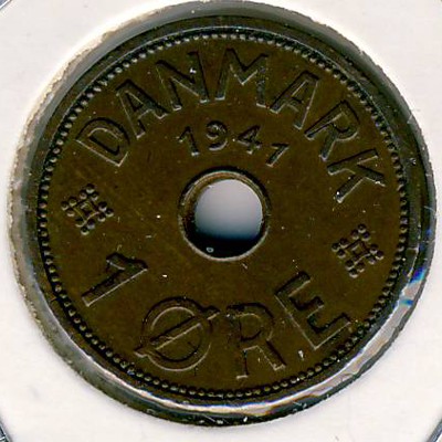 Фарерские острова, 1 эре (1941 г.)