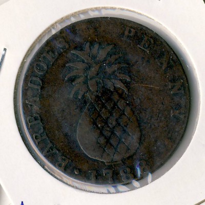 Барбадос, 1 пенни (1788 г.)