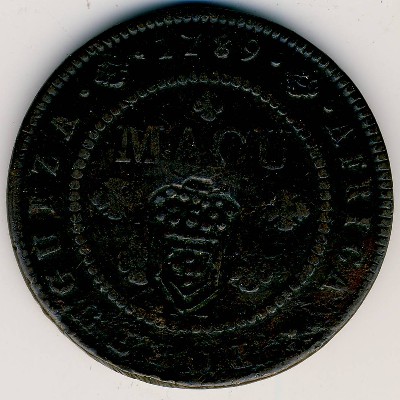 Ангола, 1 макута (1789 г.)