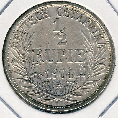 Немецкая Африка, 1/2 рупии (1904 г.)
