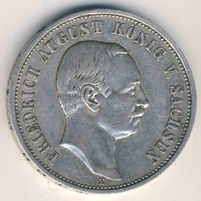 Саксония, 3 марки (1909 г.)