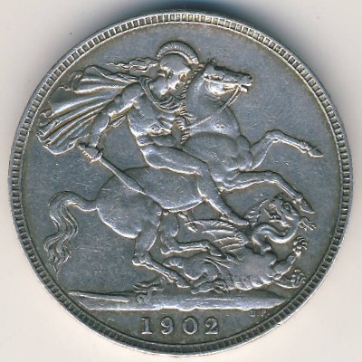 Великобритания, 1 крона (1902 г.)