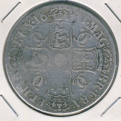 Великобритания, 1 крона (1671 г.)