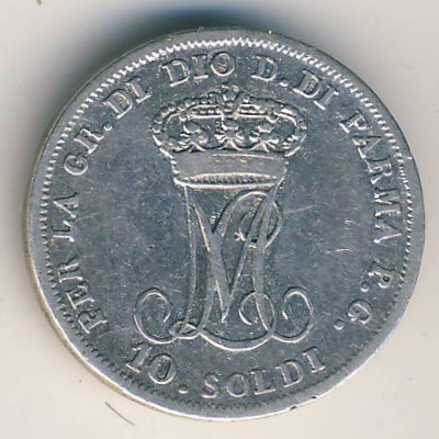 Parma, 10 soldi, 1815–1830