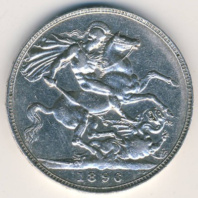 Великобритания, 1 крона (1896 г.)