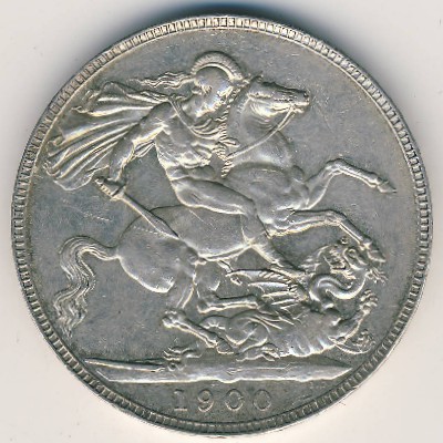 Великобритания, 1 крона (1900 г.)