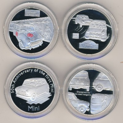 Олдерни, набор монет (2009 г.)