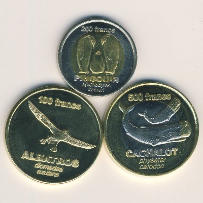Острова Кергелен., Набор монет (2011 г.)