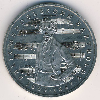 ФРГ, 5 марок (1984 г.)