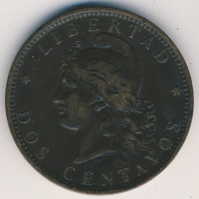 Аргентина, 2 сентаво (1891 г.)