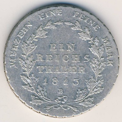 Пруссия, 1 талер (1813 г.)