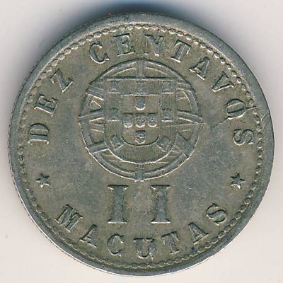 Ангола, 10 сентаво (1928 г.)