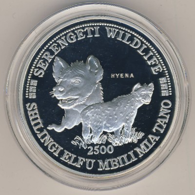 Tanzania, 2500 shilingi, 1998
