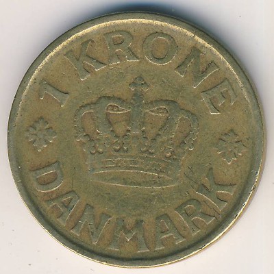 Дания, 1 крона (1925 г.)