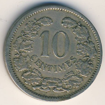 Люксембург, 10 сентим (1901 г.)