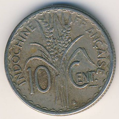 Французский Индокитай, 10 центов (1941 г.)