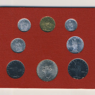 Ватикан, Набор монет (1965 г.)