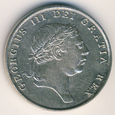 Великобритания, 1 шиллинг 6 пенсов (1812 г.)