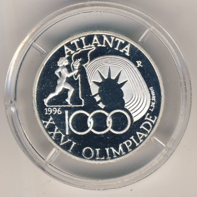 Италия, 1000 лир (1996 г.)