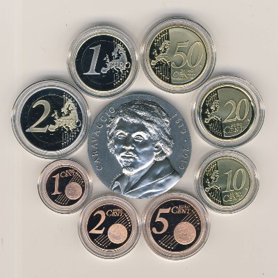 Ватикан, Набор монет (2010 г.)