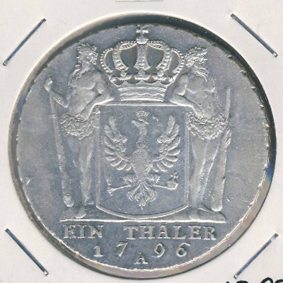 Пруссия, 1 талер (1796 г.)