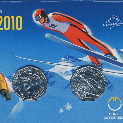 Австрия, Набор монет (2010 г.)