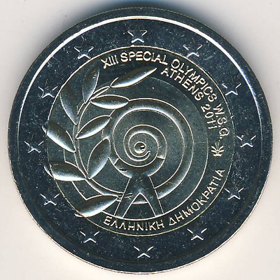 Греция, 2 евро (2011 г.)
