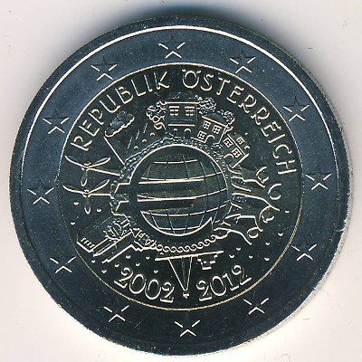 Австрия, 2 евро (2012 г.)