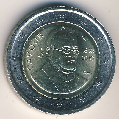 Италия, 2 евро (2010 г.)