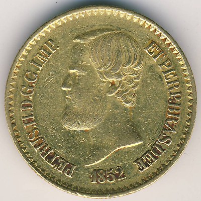 Бразилия, 20000 рейс (1852 г.)