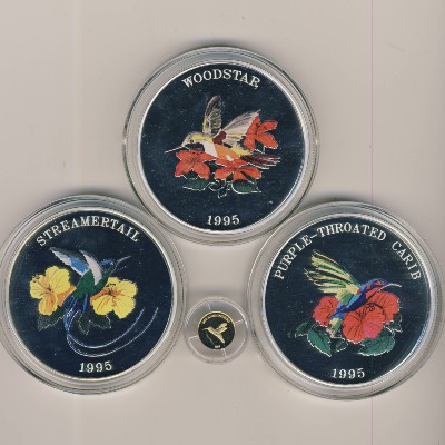 Теркс и Кайкос, Набор монет (1995 г.)