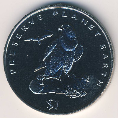 Эритрея, 1 доллар (1996 г.)