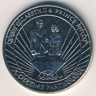 Южная Джорджия и Южные Сэндвичевы острова, 2 фунта (2011 г.)