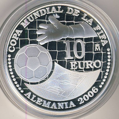 Испания, 10 евро (2004 г.)