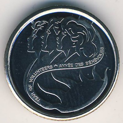 Канада, 10 центов (2001 г.)