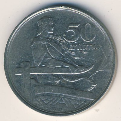 Латвия, 50 сантим (1922 г.)