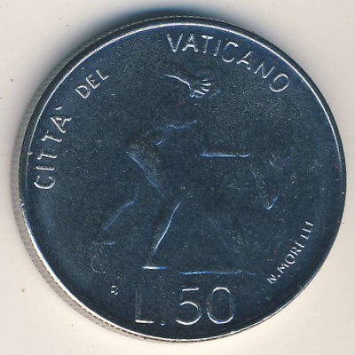 Vatican City, 50 lire, 1983