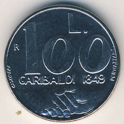 Сан-Марино, 100 лир (1991 г.)