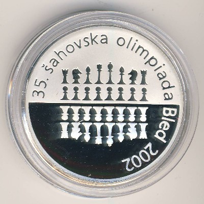Slovenia, 2500 tolarjev, 2002