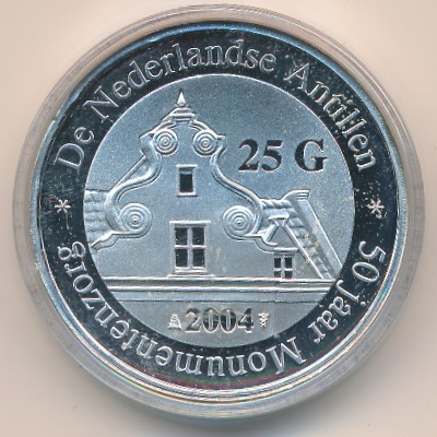 Antilles, 25 gulden, 2004